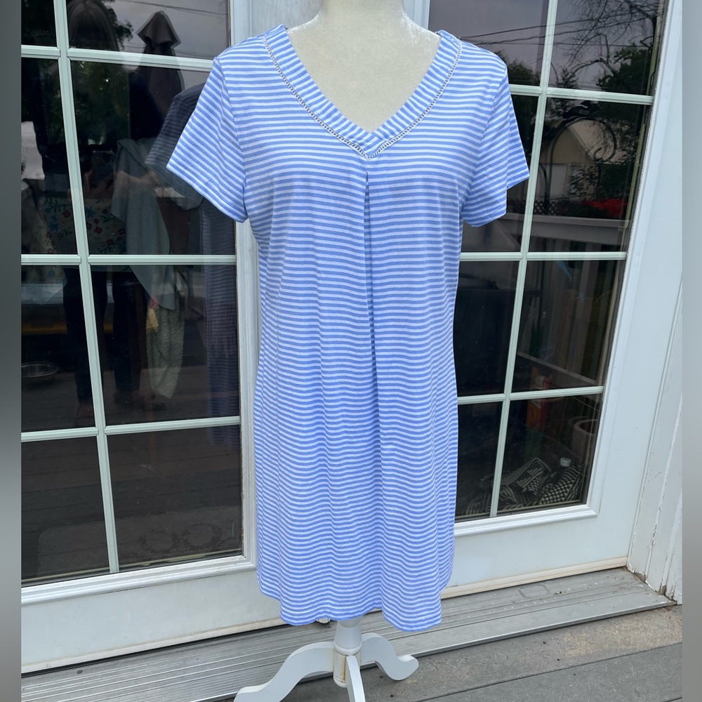 Carole Hickman Cotton Nightgown M - Picture 7 of 9